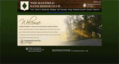 Desktop Screenshot of mayfieldsandridge.com